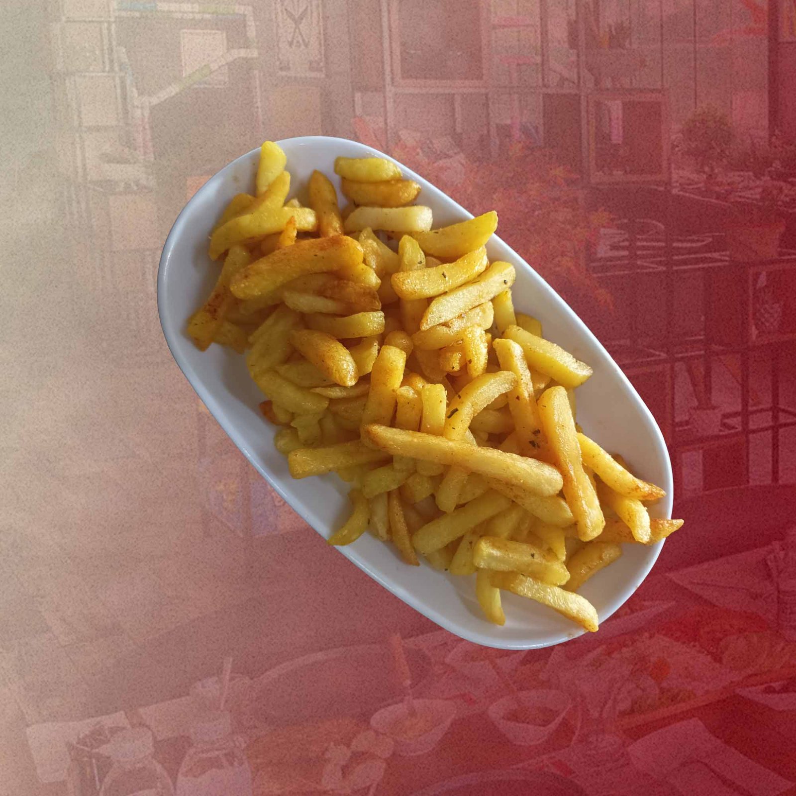 Patates Tabağı Sade